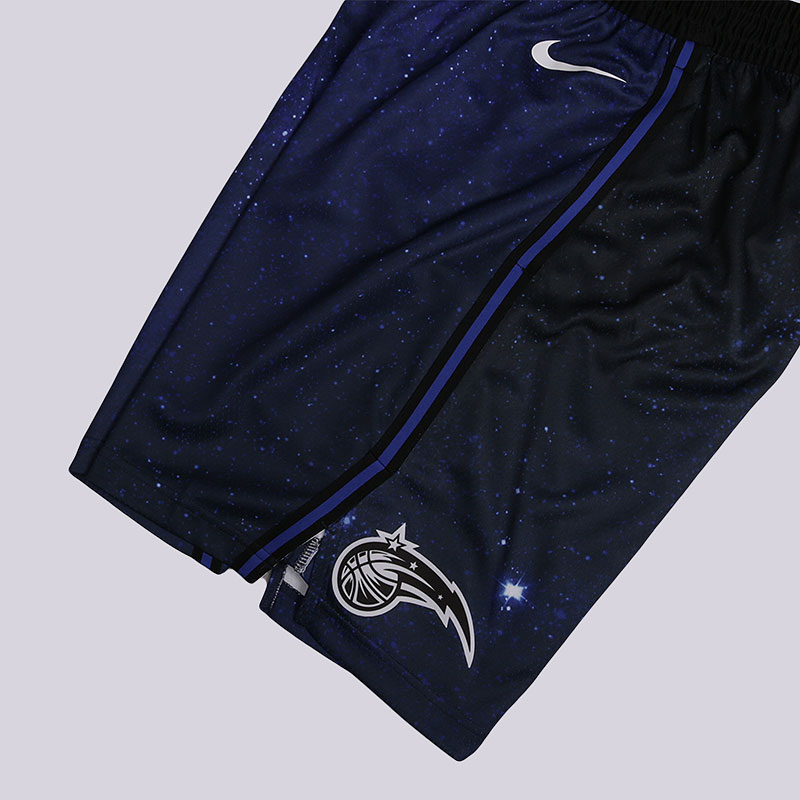 мужские синие шорты Nike Orlando Magic City Edition Swingman NBA Shorts AJ1258-010 - цена, описание, фото 2